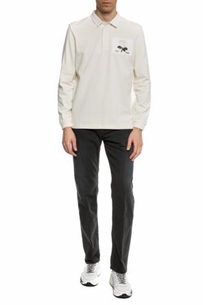 Polo with embroidered logo, zdjęcie 2 Polo with embroidered logo od Kent & Curwen